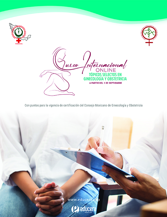 Comunicado Curso Internacional Online “Tópicos selectos en ginecología y Obstetricia”